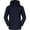 Navy, variant on Lindreshi Rain Jackets for Women Plus Size with HoodsWomen Solid Rain Jacket Outdoor Hooded Raincoat Windproof Top