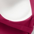 thumbnail image 6 of VV AVEORS Camisole Tops For Women Built In Bra Summer Trendy Casual Padded Tank Ribbed Basic Shelf Bra Tank Tops Workout Yoga Shirts Hot Pink XL, 6 of 7