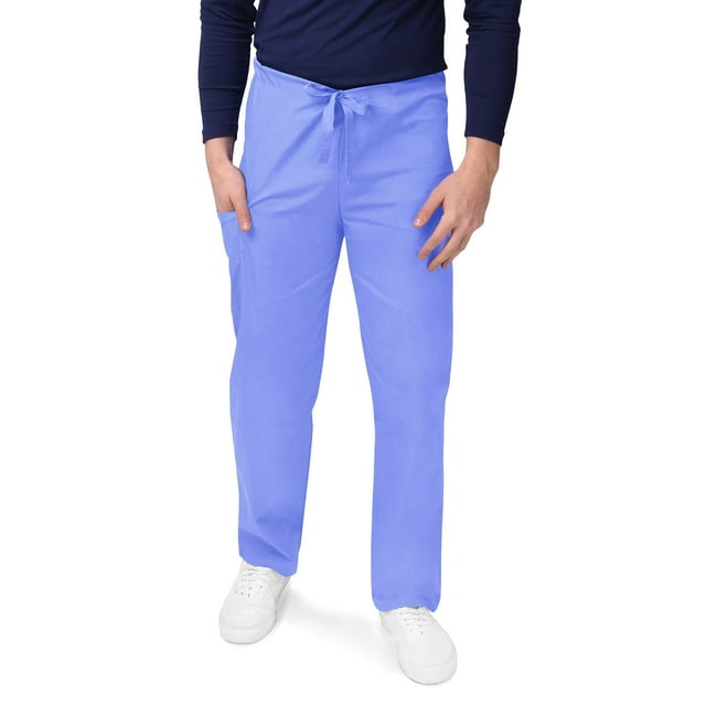 Sivvan Pantalon d'Uniforme Unisexe à Jambe Fuselée avec Cordon de Serrage (Offert en 10 Couleurs)