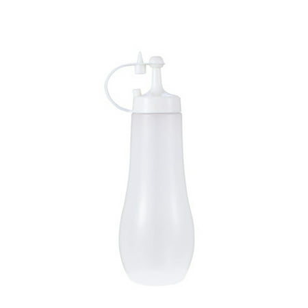 

Meizhencang Squeeze Sauce Bottle Food Grade Pointed Mouth Design PE Reducing Waste Condiment Dispenser for Ketchup