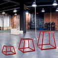 thumbnail image 2 of Kselythan Jump Boxes,Heavy-Duty Steel Plyometric Jump Box for Home Gym,Step up Box for Workout with Rubber Pad Plyo Jumping Box Platform Jump Trainers Conditioning Strength Training, 2 of 9