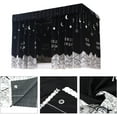 thumbnail image 4 of Students Dormitory Bunk Bed Curtains Dustproof Privacy Breathable Shading Nets Bedding Curtain Tent Canopy Blackout Cloth Single Sleeper Loft Dorm Curtain, 1.15x2M (2 Pieces), 4 of 4