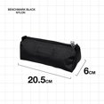 thumbnail image 2 of Benchmark Single Pencil Case, 21 cm, Black (Black), 2 of 5