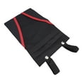 thumbnail image 3 of Bike Basket Multi-Purpose Detachable Waterproof Front Basket for Bikes, Scooters Black Red, 3 of 8