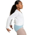 thumbnail image 2 of Capezio Wrap Sweater - Girls, 2 of 5