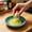 Light Blue, variant on 4.53 Inch Ceramic Garlic Grater Plate, Multicolor Olive Pattern All-in-One Grater, Dishwasher & Microwave Safe for Garlic Ginger Chocolate Cheese
