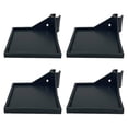 thumbnail image 1 of GLFILL 4-pack Black Grow Tent Corner Racks For Hygrometers, Cameras And Equipment High-selling Tool Accessories, 1 of 7