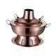 thumbnail image 5 of Olla de cobre para Shabu Shabu, multiusos, estable, portátil, de China, para calentar cobre violeta 30CM, 5 of 9