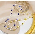 thumbnail image 5 of Collier Ras du Cou Perlé Coloré pour Femmes Collier Ras du Cou Perle d'Eau Douce Boho, 5 of 5