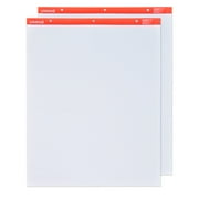 Universal Easel Pads/Flip Charts, 27" x 34", White, 50 Sheets, 2 Per Carton - UNV35600