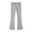 X225 Light Gray, variant on Bysome Toddler Girls Flared Pants Casual Slim Fit Solid Color Trousers High Waist Stretchy Fall Pants Size 3-4 Years
