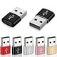 thumbnail image 3 of 4-pack type-C female to USB C female to A male USB-C data cable PD fast charging cable type-C adapter OTG3.1, 3 of 3