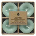 thumbnail image 1 of Hometrends Morning Rain Scented 4-Pack Votive Candles, 1 of 5