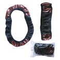 thumbnail image 2 of Car Steering Wheel Cover Universal Fit Anti-slip Protector Wood Grain Cool Auto, 2 of 6