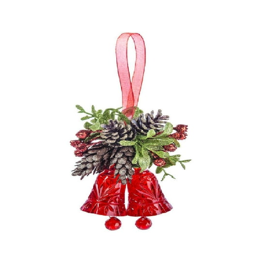Ganz Double Teeny Pine Bell Decorative Ornament