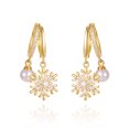 thumbnail image 3 of Yoyauz Christmas Earrings For Ladies Christmas Snowflakes Lightweight Earrings Cute Christmas Parties Jewelry Gifts, 3 of 6