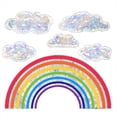 thumbnail image 1 of Pegatinas de Nubes Arcoíris para Ventanas, Atrapasoles con Prismas de Acuarela, Vinilos Anticolisión para Ventanas de Vidrio., 1 of 5