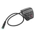 thumbnail image 1 of Electric Bike Controller Display, 5pin Speed Controller LED Display Easy To Install  for Mid Drive Motor for Electric Bike, 1 of 7