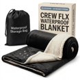 thumbnail image 1 of Manta impermeable CREW FLX para cama íntima de 40 x 60 cm, color negro, 1 of 9