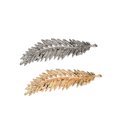 thumbnail image 1 of OULII 4 Pcs Barrettes Vintage en Alliage en Forme de Feuille pour Coiffure Femmes Spectacle, 1 of 8