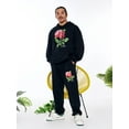 thumbnail image 4 of Hija De Tu Madre, Unisex Graphic Hoodie, Roses, Sizes XS-3XL, 4 of 10