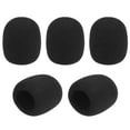 thumbnail image 2 of Microphone 5pcs Handheld Microphone Windscreens Mic Foam Covers Compatible with Standard Ball-type Microphones for KTV Karaoke DJ, 2 of 3