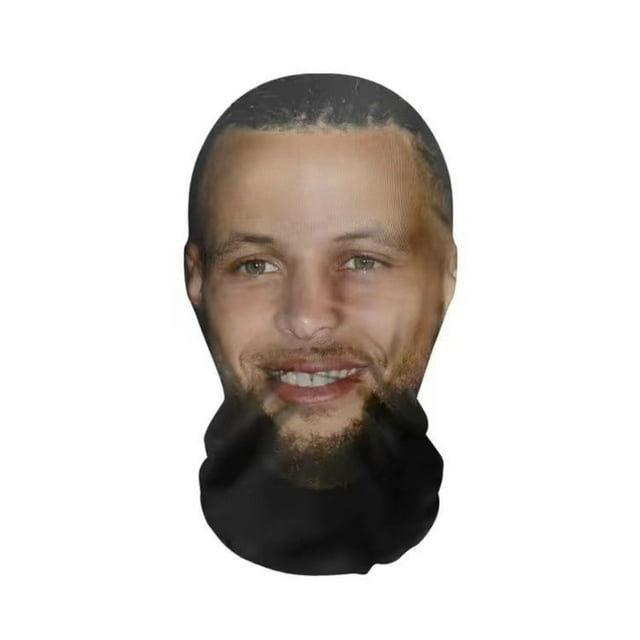 Iconic Sports Legends Cagoule Masque Intégral 3D - Design Humoristique et Accrocheur pour Fêtes, Événements et Rassemblements Sportifs - Tissu en Maille Respirant et Confortable - Ajustement Serré pour une Utilisation Toute la Journée - Unique