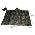 thumbnail image 2 of Rain Poncho, Waterproof Camouflage Rain Coat Outdoor Camo Shelter Ground Sheet, 2 of 6