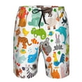thumbnail image 3 of Goofa Animals Printed Mens Swim Trunks Summer Quick Dry Short Beach Swimwear Bathing Suits-X-Large, 3 of 9