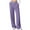 Purple(womens pants), variant on ZHYou No Boundaries Womens Ribbed Knit Wide Leg Pants,Soft Comfy Loose Fit Casual Drawstring Waist Trousers with Pockets,Blue,Size S