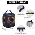 thumbnail image 2 of Black Hole Lunch Bag, Lunch Box Lunch Bag For Women Adult Men, Lunch Tote Reusable Insulated Cooler Lunch Container For Work Office Picnic Travel-Wine Cup, 2 of 7
