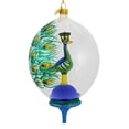 thumbnail image 4 of Peacock In A Dome - 1 Glass Ornament 7 Inch, Glass - Ornament Feather Bird 17595, 4 of 5