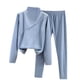 thumbnail image 1 of Puntoco Conjunto De Ropa Y Pantalones Autocalentables De Terciopelo De Doble Cara con Fondo De Invierno para Mujer Conjunto De Aislamiento Grueso Y De Felpa De Gran Tamaño Puntoco Puntoco-3245, 1 of 8