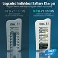 thumbnail image 5 of EBL AAA Rechargeable Batteries, 8 Pack 1100mAh Triple a Batteries with 8 Slots Charger, 5 of 7