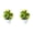 Green-2 Pcs, variant on Artificial Lemon Tree Potted 9.45", Small Bonsai Fruit with White Pot for Home Office Kitchen Tabletop Shelf & Indoor Decor