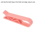 thumbnail image 4 of Uxcell Garbage Bin Clip Kitchen Trash Bag Non-Slip Clip Clamp Pink 12 Pack, 4 of 5