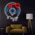 thumbnail image 2 of C-craft Vinyl Neon Sign Music Records Wall Art Party Decorations House Decor Gift, 2 of 3