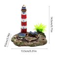 thumbnail image 3 of Cueva de resina para acuario, decoración para peceras – Adorno de roca de arenisca natural con entrada grande para peces, camarones y tortugas – Refugio acuático para terrario o acuario paisajístico, 3 of 6