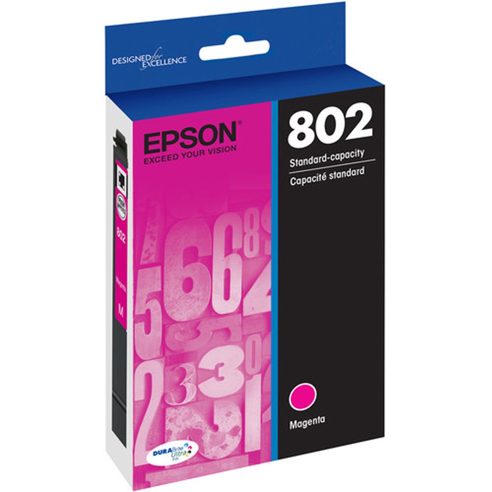 Epson 802 Standardcapacity Magenta Ink Cartridge