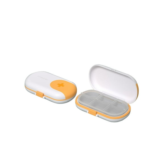 VerPetridure Sealed And Divided Multifunctional Medicine Cutting Device Medicine Storage Box