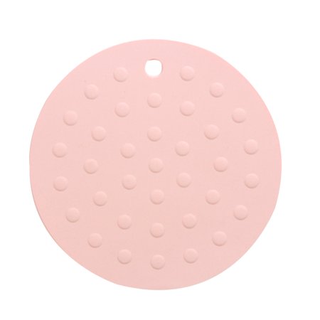 

Round Silica Gel Pads Heat Resistant Table Bowl Mats Non-slip Cushion Placement Pot Kitchen