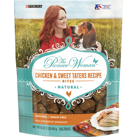 The Pioneer Woman Grain Free, Natural Dog Treats; Chicken & Sweet Taters Recipe Bites - 16 oz. (Best Trunk Or Treat)