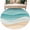 DarkTurquoise, variant on Turquoise Large Area Rugs for Bedroom Living Room, Soft Non Slip Carpet Bedside Rug, Ocean Wave Stripes Modern Abstract Beach Rectangular Floor Cover Kitchen Accent Rug 2'x3' for Dining Room/Office