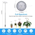 thumbnail image 2 of Growth lamp,Lamp Plant Fill Led Potted Plant 5 Dimmable Indoor Adjustable 5 Dimmable Fill Adjustable 5 Plant Fill Adjustable Potted Plant Lamp Qinquan Dsfen Huiop, 2 of 6