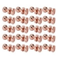 thumbnail image 1 of Tornillos prisioneros, 20 juegos de remaches de latón, sujetadores de cabeza redonda anti, accesorios para equipaje, solución innovadora, 1 of 9