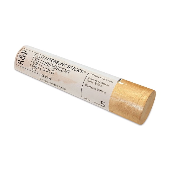 R&F Handmade Paints 2285 Oil Pigment Stick 188ml Iridescent Gold