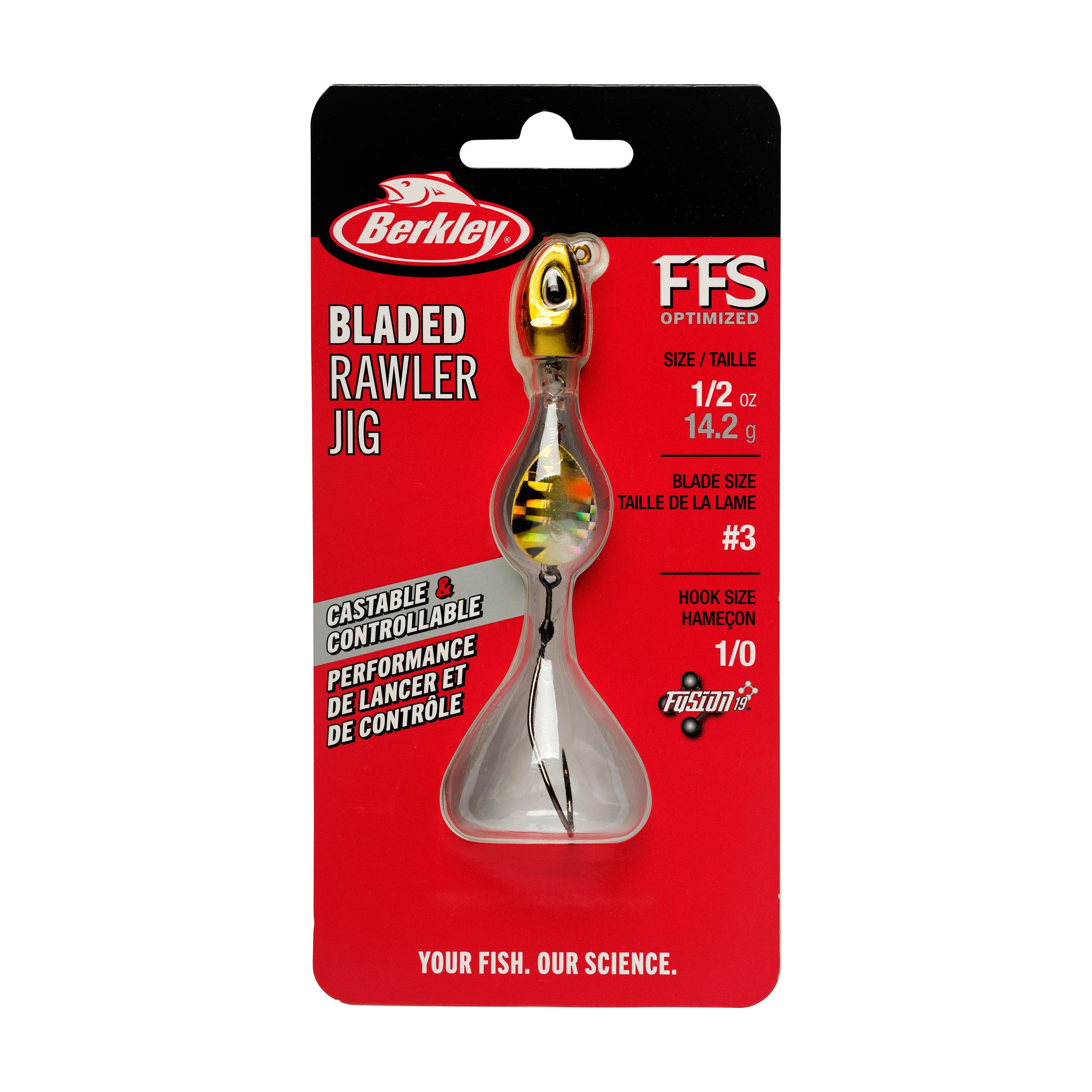 Berkley Bladed Rawler Jig, 1/0, Perch
