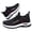 Black, variant on IEMIEMIEM Womens Orthopedic Shoes Arch Support Golf Shoes Wide Non Slip Slip on Hiking Shoes Knitted Mesh Stretch Soft 2026 Orthopedic Shoes White 8.5 Wide