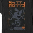 thumbnail image 2 of Men's Rebel Moon Griffin Badge  Graphic Tee Black Medium, 2 of 5