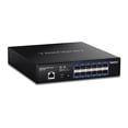 thumbnail image 2 of TRENDnet TL2-F7120 - Switch - Géré - 12 x 10 Gigabit SFP+ - Montable en Rack - Conforme TAA, 2 of 5